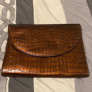 Brown Clutch Purse